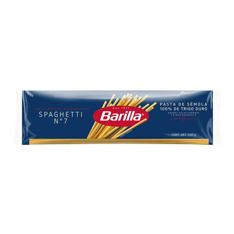 Pasta Barilla Spaghetti No.7 500gr