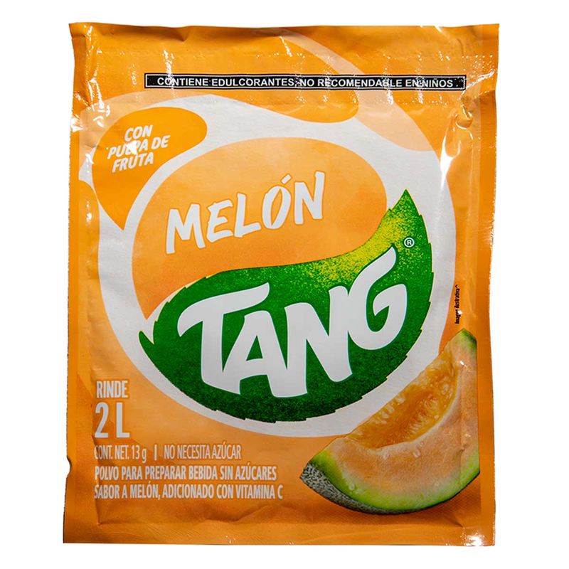 Polvo para Preparar Bebida Tang Sabor Melón 13gr