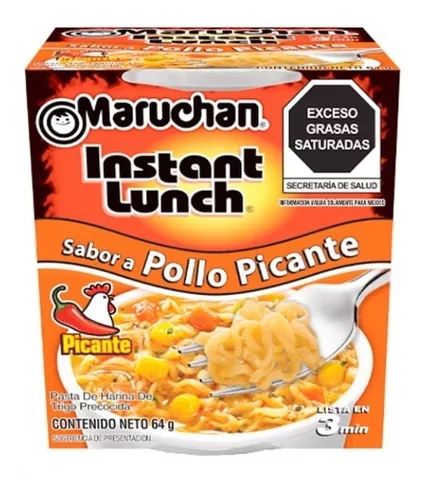 Sopa Instantánea Maruchan Pollo Picante 64gr