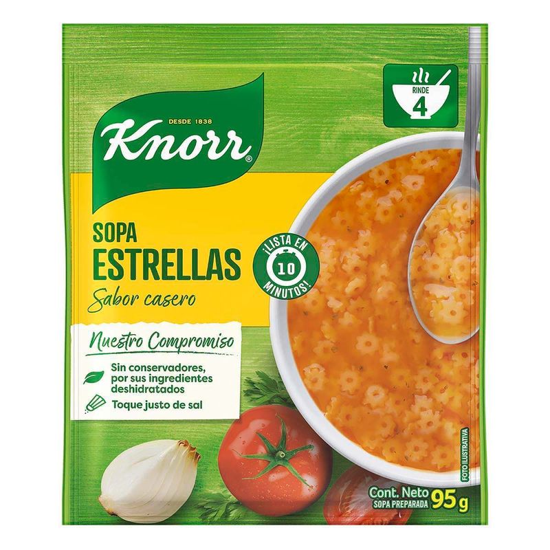 Sopa Knorr Estrellas 95gr