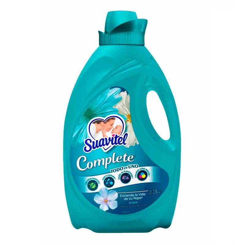 Suavizante de Telas Suavitel Complete Acqua 2.8lt