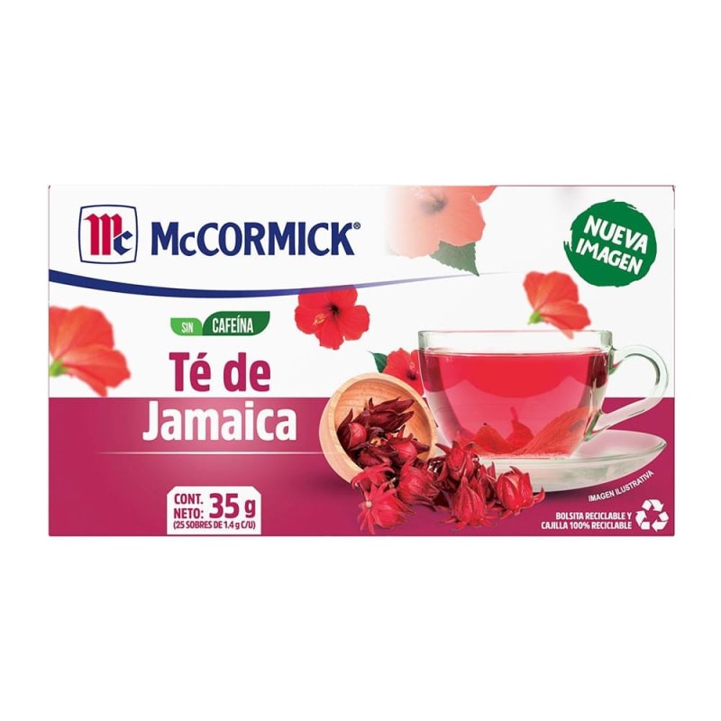 Té McCormick Jamaica 1.4gr 25pz