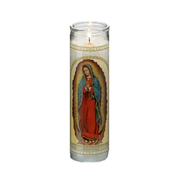 Veladora la Fama Virgen de Guadalupe 1pz