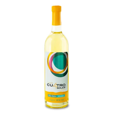 [CUATRO SOLES AFRUTADO BCO. 750ML] Vino Blanco Cuatro Soles Afrutado 750ml