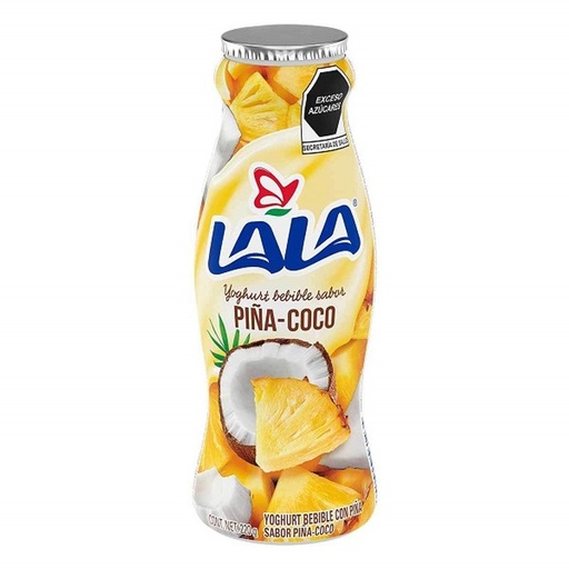 [LALA PIÑA-COCO 220ML] Yoghurt Lala Bebible Piña-Coco 220ml