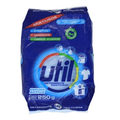 [UTIL 250GR] Detergente Util Multiusos en Polvo 250gr
