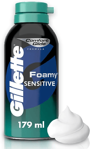 [GILLETTE FOAMY 179ML] Espuma para Afeitar Gillette Foamy Piel Sencible 179ml