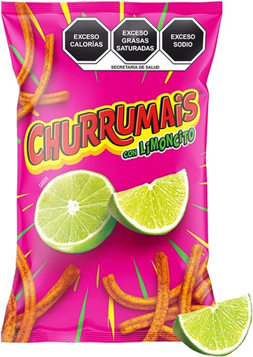 [CHURRUMAIS 64GR] Frituras Churrumais Sabritas con Limón 64gr