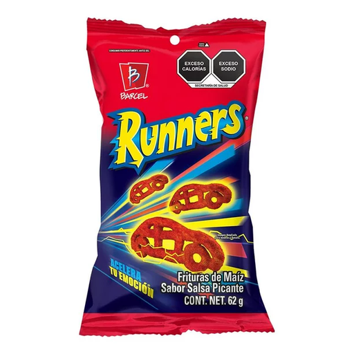 [RUNNERS BARCEL CHILE Y LIMÓN 62GR] Frituras Runners Barcel Chile y Limón 62gr