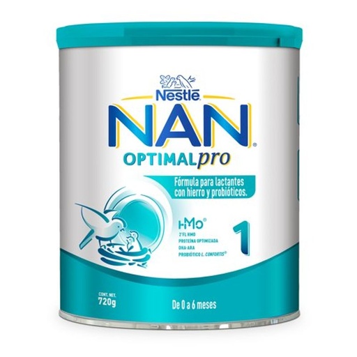 [NAN 1 720GR] Fórmula Infantil Nan 1 Optimal Pro Nestlé 720gr
