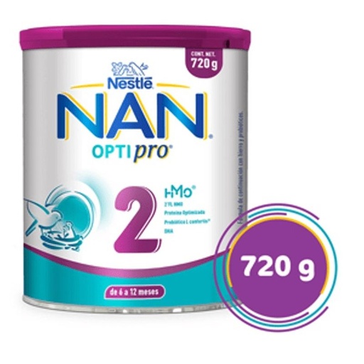 [NAN 2 720GR] Fórmula Infantil Nan 2 Optimal Pro Nestlé 720gr