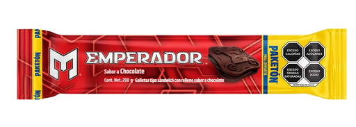 [EMPERADOR GAMESA CHOCOLATE PAKETÓN 200GR] Galletas Emperador Gamesa Chocolate Paketón 200gr