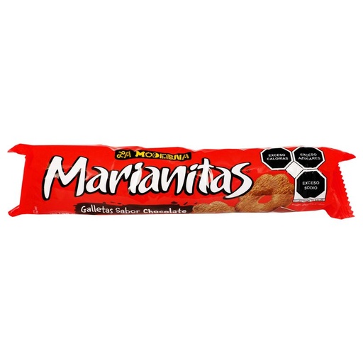 [MARIANITAS CHOCOLATE 185GR] Galletas La Moderna Marianitas Chocolate 185gr