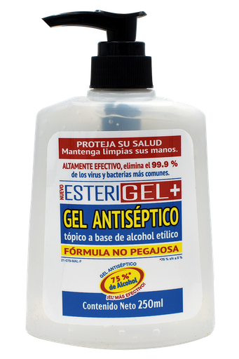 [GEL ANTIBACTERIAL ESTERI GEL+ 250ML] Gel Antibacterial Esteri Gel+ 250ml