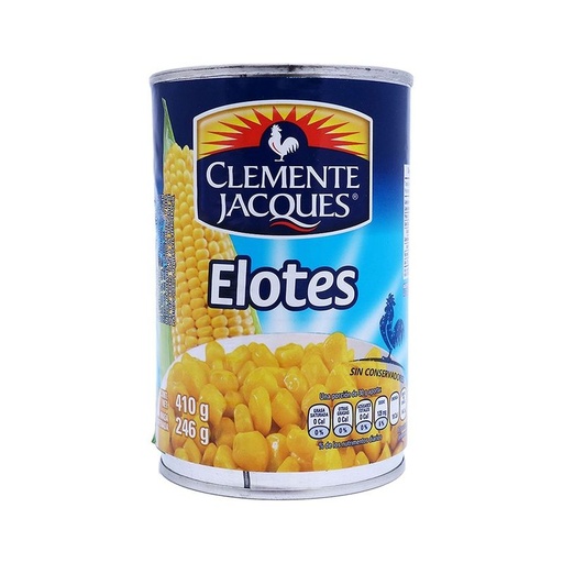 [CLEMENTE ELOTE 410GR] Granos de Elote Clemente Jacques 410gr