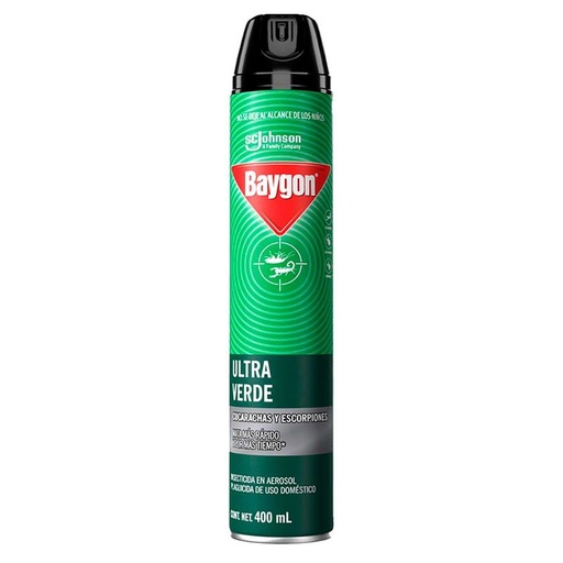 [INSECTICIDA BAYGON 400ML] Insecticida Aerosol Domestico Baygon 400ml