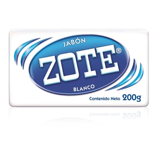 [ZOTE BLANCO 200GR] Jabón Zote Blanco en Barra 200gr
