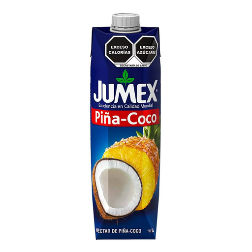 [JUMEX NECTAR COCO-PIÑA 1LT] Jugo Jumex Nectar Coco-Piña 1lt