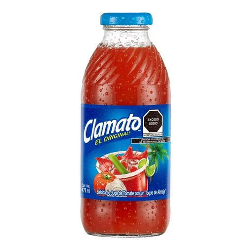[CLAMATO 473ML] Jugo de Tomate con Almeja Clamato 473ml