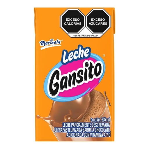 [GANSITO LECHE 236ML] Leche Gansito Marinela Chocolate 236ml