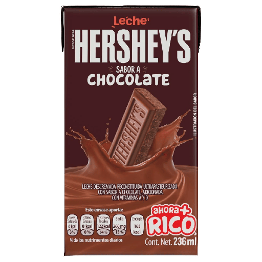 [HERSHEY'S LECHE 236ML] Leche Hershey's Chocolate 236ml