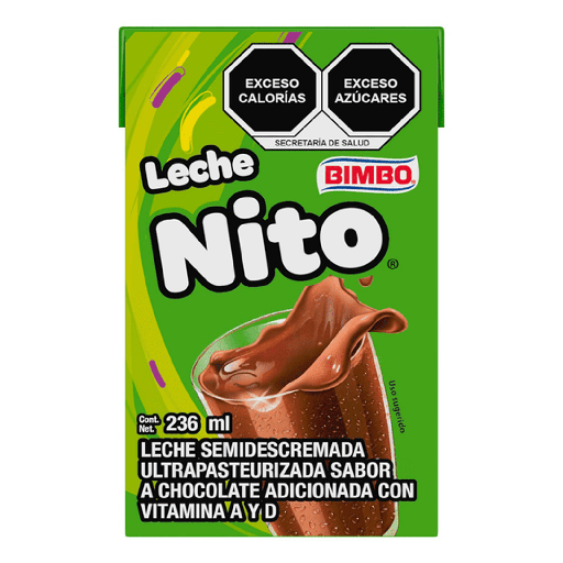 [NITO LECHE 236ML] Leche Nito Bimbo Chocolate 236ml