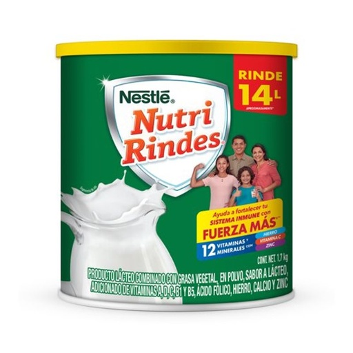 [NUTRI RINDES 1.7KG] Leche Nutri Rindes Nestlé en Polvo 1.7kg
