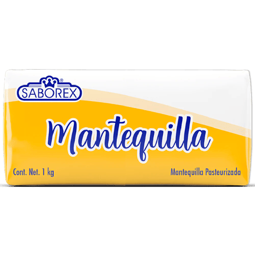 [SABOREX MANTEQUILLA 1KG] Mantequilla Saborex Pasteurizada 1kg