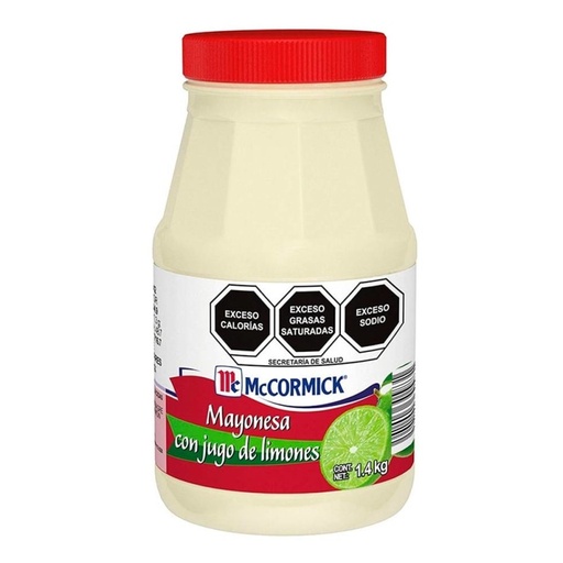[MCCORMICK 1.4KG] Mayonesa McCormick con Jugo de Limón 1.4KG