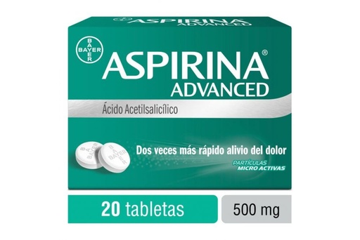 [ASPIRINA 40PZ] Medicamento Aspirina Caja con 40pz