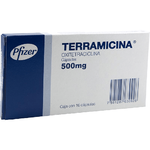 [TERRAMICIDA 16PZ] Medicamento Terramicida Pfizer 16pz