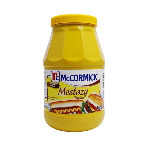 [MOSTAZA MCCORMICK 3.85KG] Mostaza McCormick 3.85kg