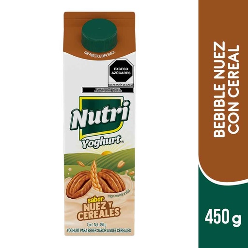 [NUTRI YOGHURT NUEZ 450GR] Nutri Yoghurt de Nuez 450gr