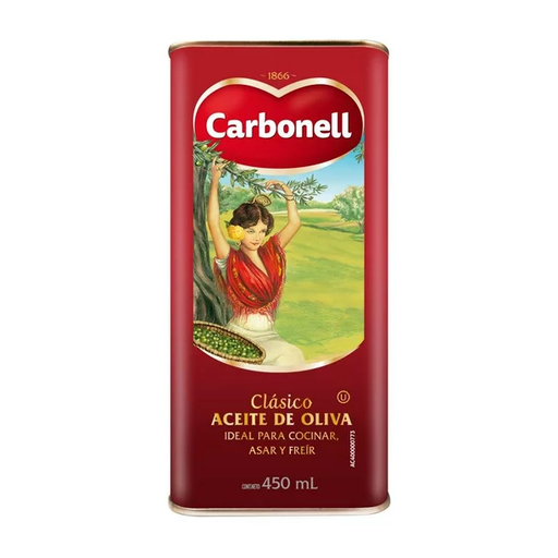 [CARBONELL CLÁSICO 450ML] Aceite de Oliva Carbonell Clásico 450ml