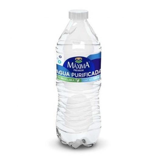 [MÁXIMA AGUA 500ML] Agua Natural Máxima Premium 500ml
