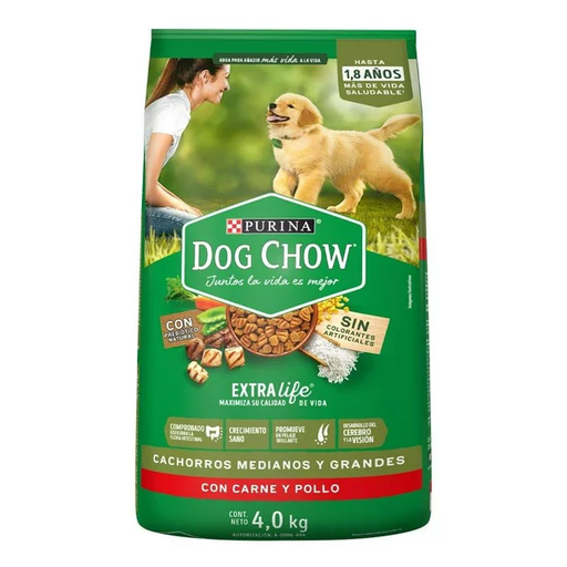 [ALIM. DOG CHOW CACHORRO GRANEL 1KG] Alimento para Perro Dog Chow Cachorro a Granel 1kg
