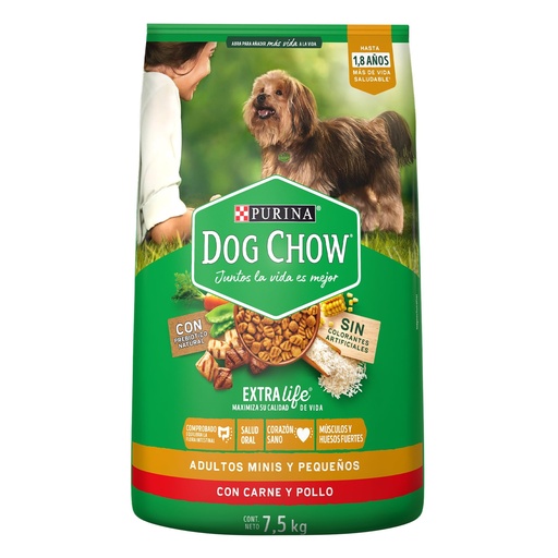 [ALIM. DOG CHOW RAZAS PEQUEÑAS GRANEL 1KG] Alimento para Perro Dog Chow Razas Pequeñas a Granel 1kg