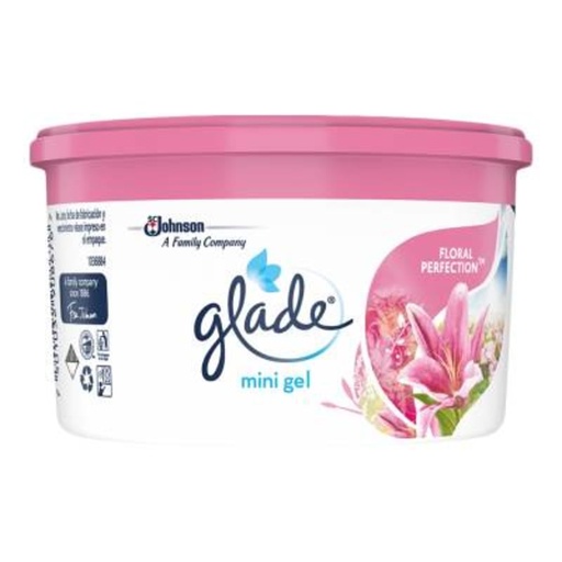 [GLADE GEL FLORAL PERFECTION 70GR] Aromatizante Glade en Gel Floral Perfection 70gr