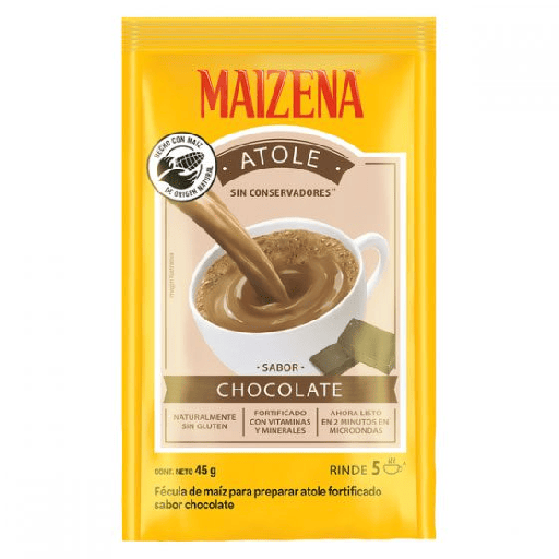 [MAIZENA CHOCOLATE 45GR] Atole Maizena Chocolate 45gr