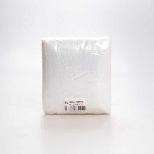 [BOLSA NATURAL 15x20CM 1KG] Bolsa Natural Transparente 15x20cm 1kg
