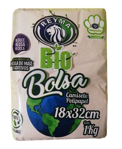 [BOLSA POLIPAPEL MINI 1KG] Bolsa Polipapel Biodegradable Mini 1kg