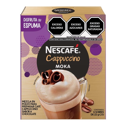 [SMART CAPUCCINO MOKA 30GR] Café Soluble Esmart Cappuccino Moka en vaso 30gr