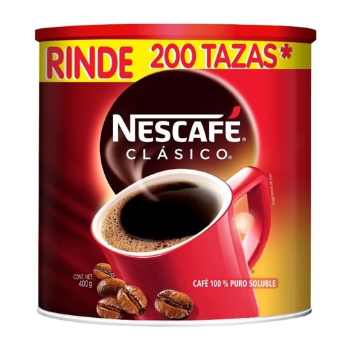 [NESCAFÉ 400GR] Café Soluble Nescafé 400gr