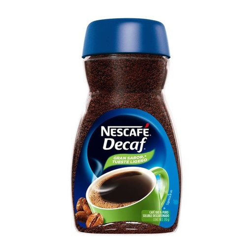[NESCAFÉ DECAF 170GR] Café Soluble Nescafé Decaf 170gr