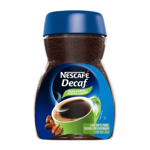 [NESCAFÉ DECAF 40GR] Café Soluble Nescafé Decaf Descafeinado 40gr