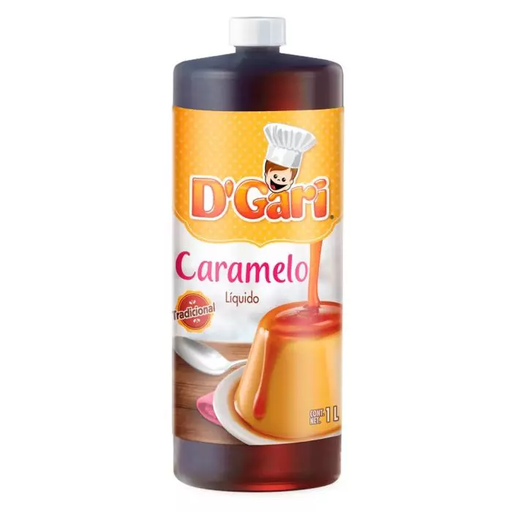[D'GARI CARAMELO 1LT] Caramelo D'Gari Líquido 1lt