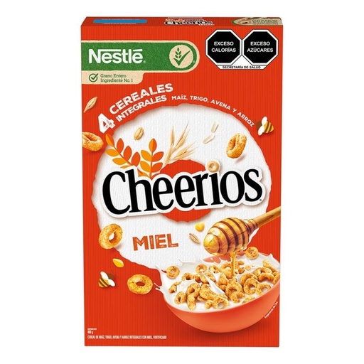 [CHEERIOS 480GR] Cereal Cheerios Nestlé Miel 480gr