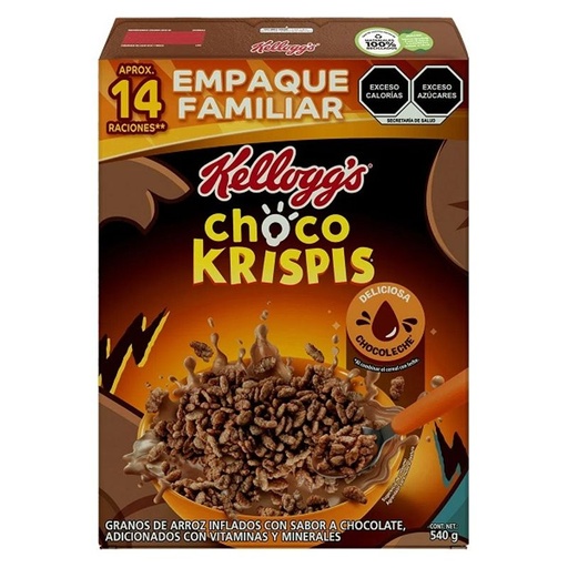 [CHOCO KRISPIS 540GR] Cereal Choco Krispis Kellogg's 540gr