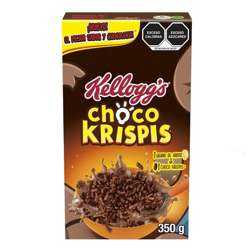 [KELLOG´S CHOCO KRISPIS 350GR] Cereal Choco Krispis Kellogg´s 350gr