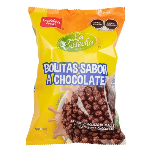 [LA COSECHA BOLITAS CHOCOLATE 500GR] Cereal La Cosecha Bolitas de Chocolate 500gr